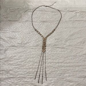 Chic Gold and Silver Necklace